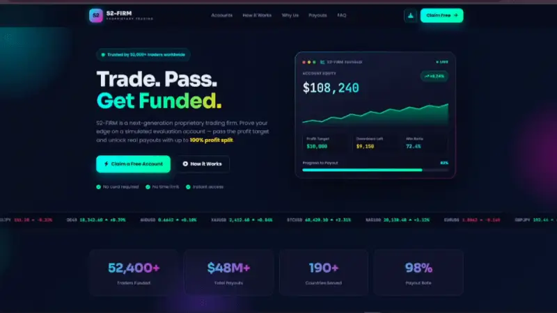 Funded Firm — Live Demo